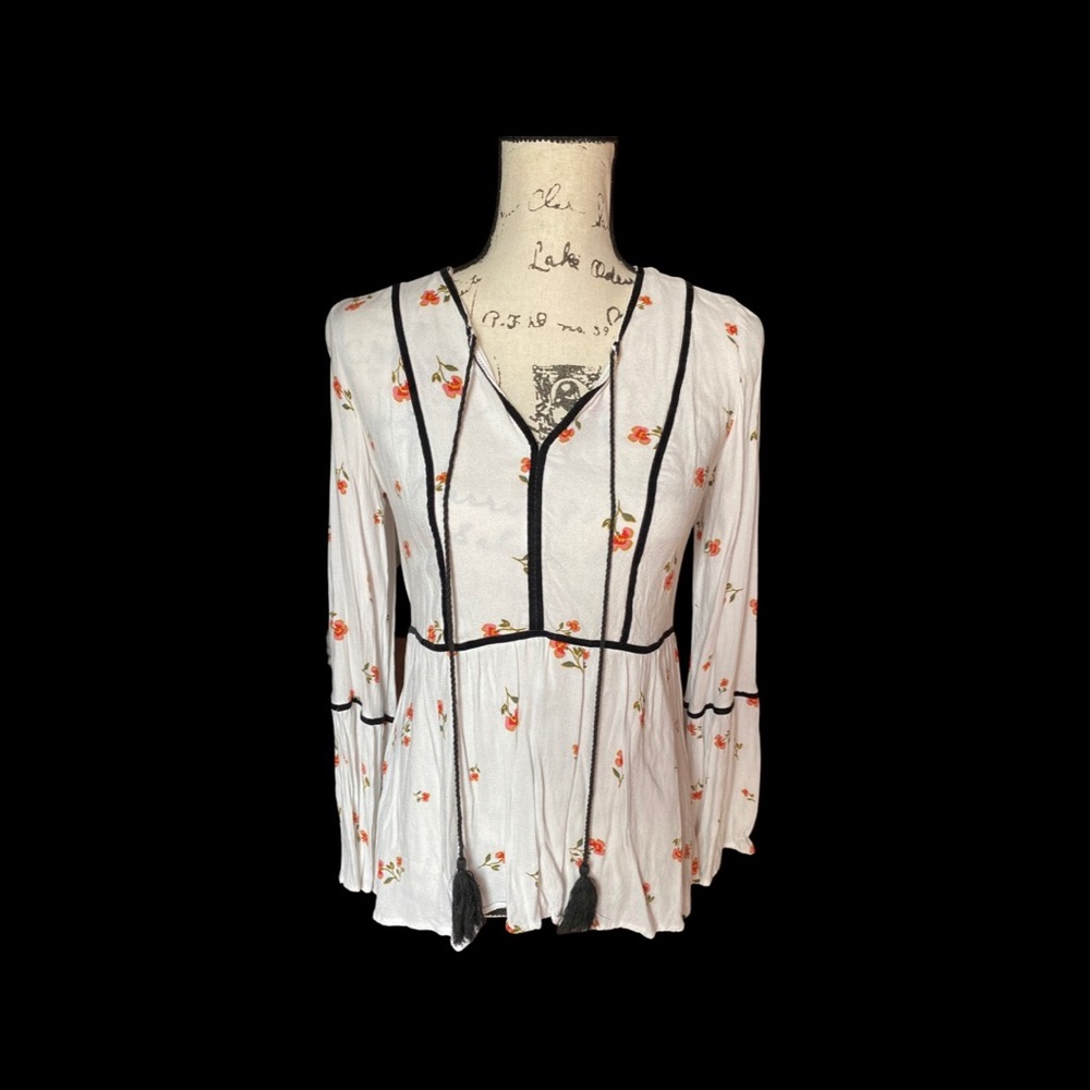 Tudor Style Peasant Top (XS)